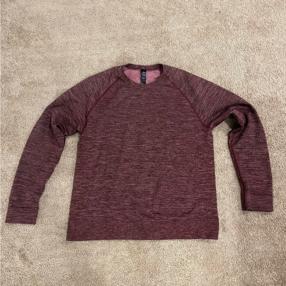 Mens Lululemon Engineered Warmth Long Sleeve Crew.